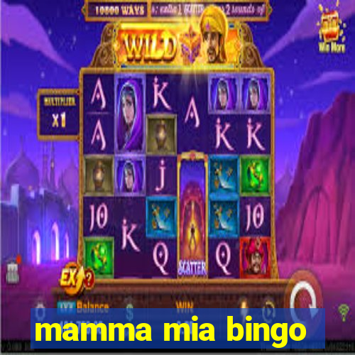 mamma mia bingo