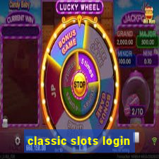 classic slots login