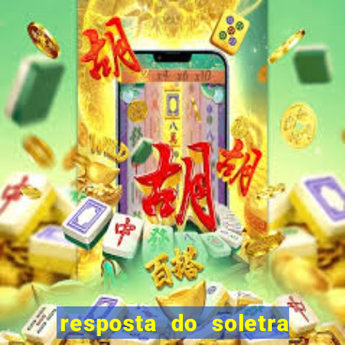 resposta do soletra de hoje