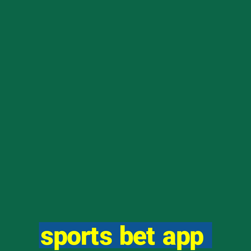 sports bet app