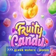 777 greek waters - ionian