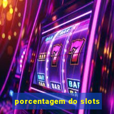 porcentagem do slots