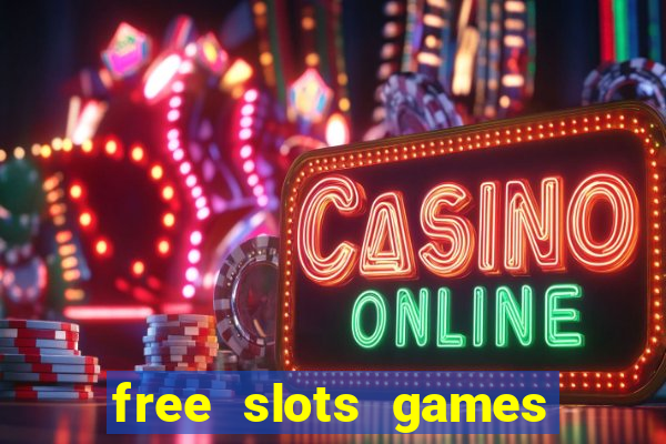 free slots games real money