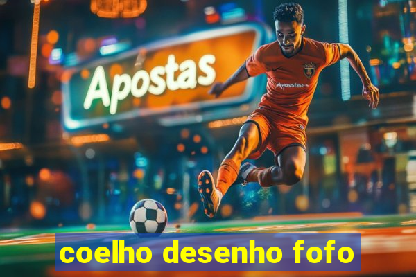 coelho desenho fofo