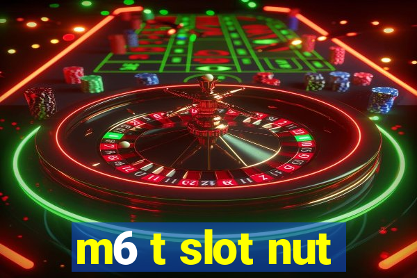 m6 t slot nut