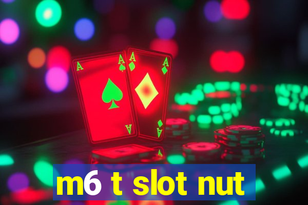 m6 t slot nut