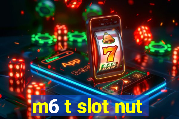 m6 t slot nut