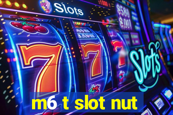 m6 t slot nut