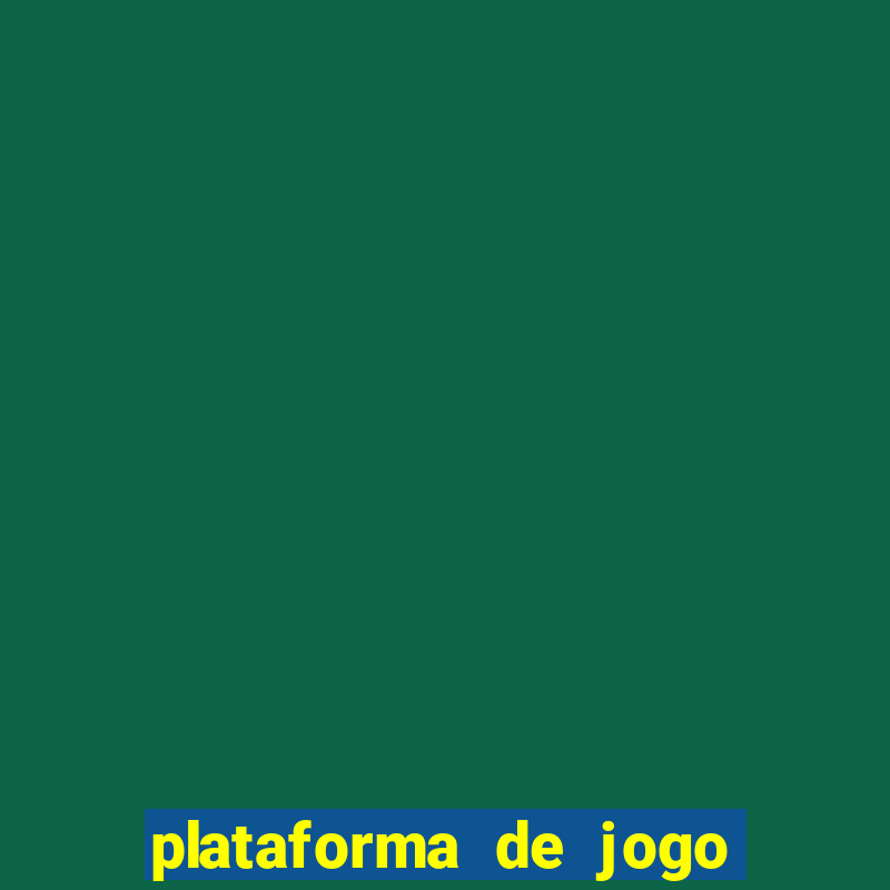 plataforma de jogo online nova