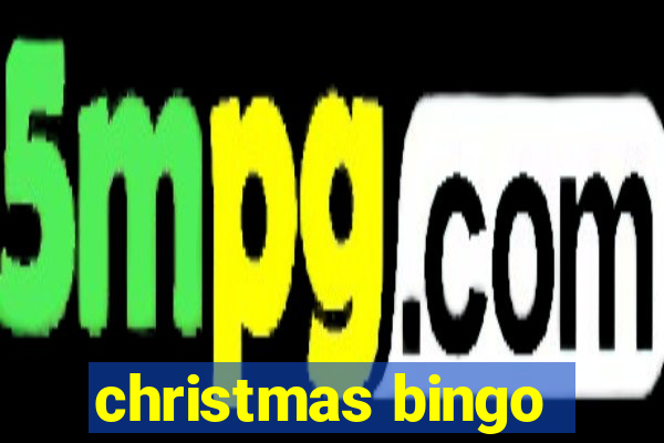 christmas bingo