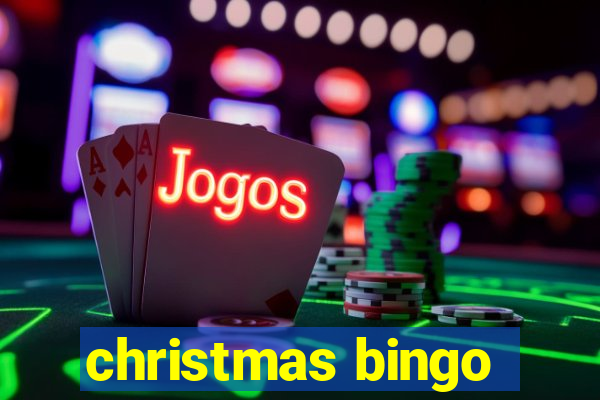 christmas bingo