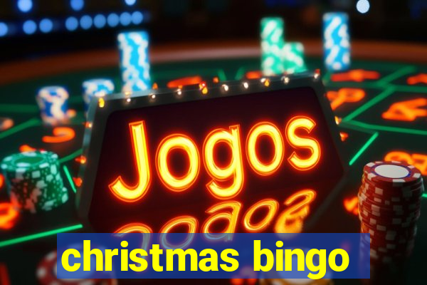 christmas bingo