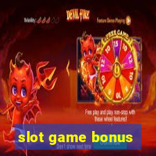 slot game bonus