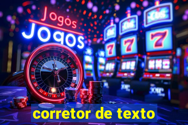 corretor de texto