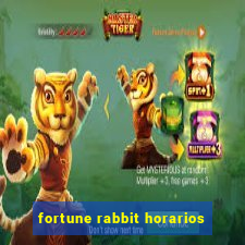 fortune rabbit horarios