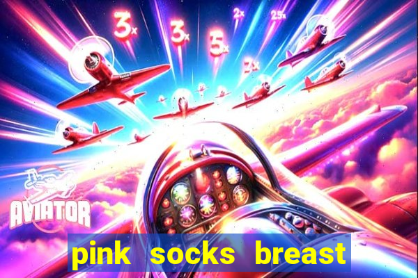 pink socks breast cancer awareness football