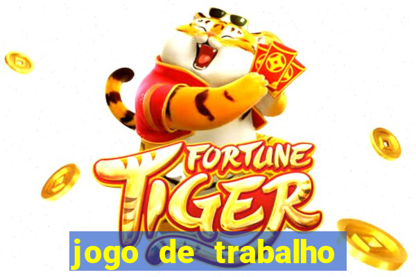 jogo de trabalho no escritório