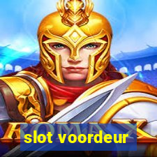 slot voordeur