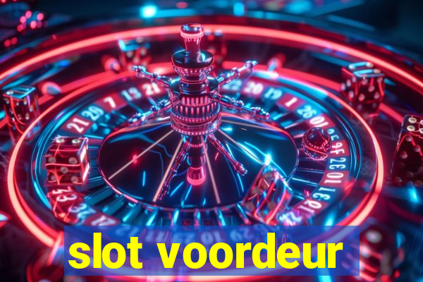 slot voordeur