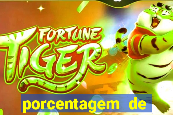 porcentagem de pagamento fortune tiger