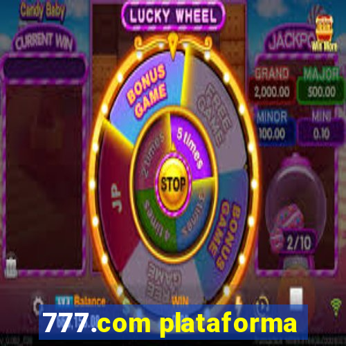 777.com plataforma