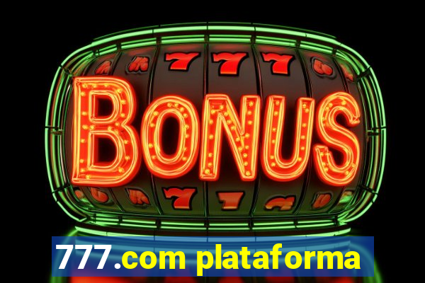 777.com plataforma