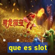 que es slot