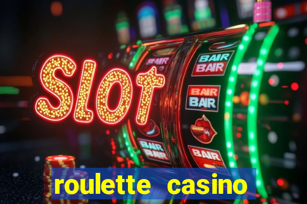 roulette casino online game