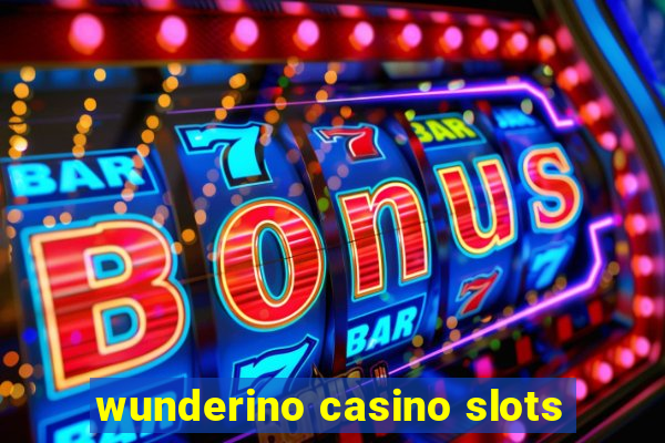 wunderino casino slots