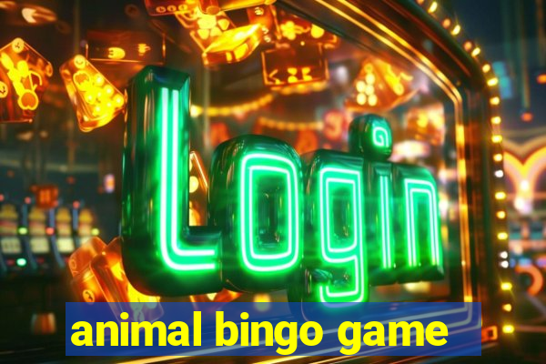 animal bingo game