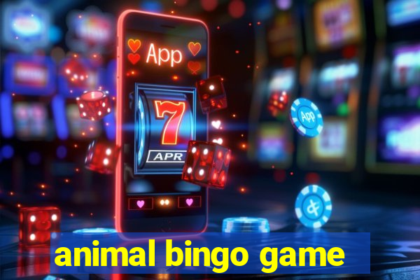 animal bingo game