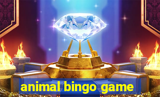 animal bingo game