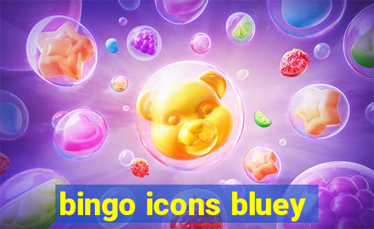 bingo icons bluey