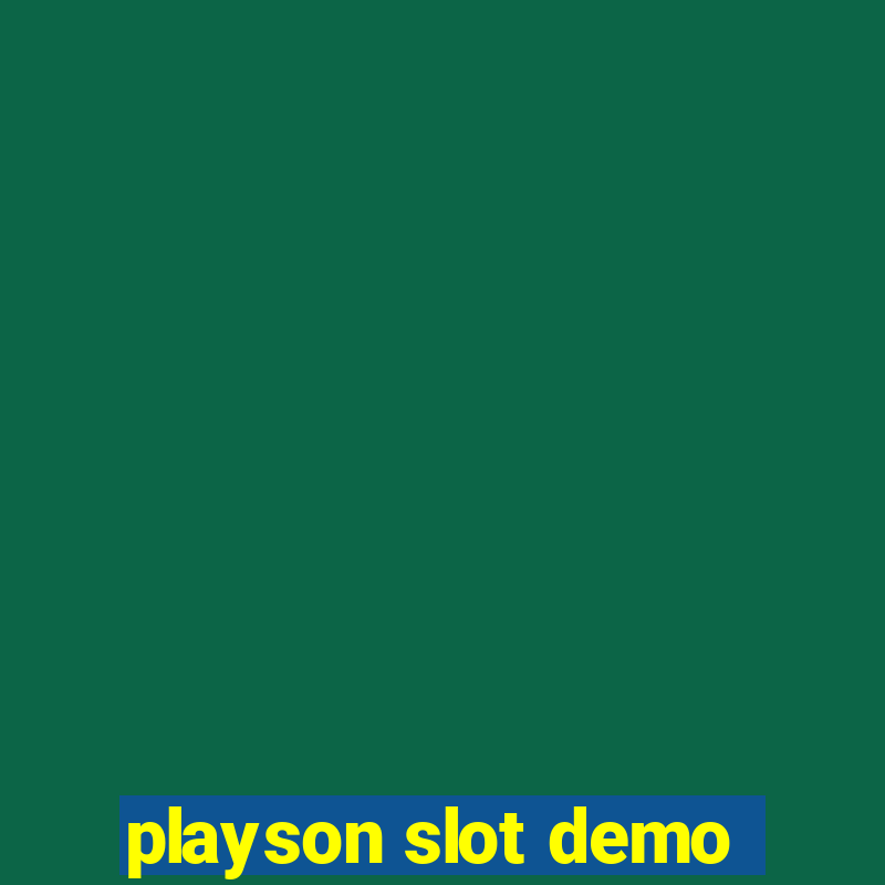 playson slot demo