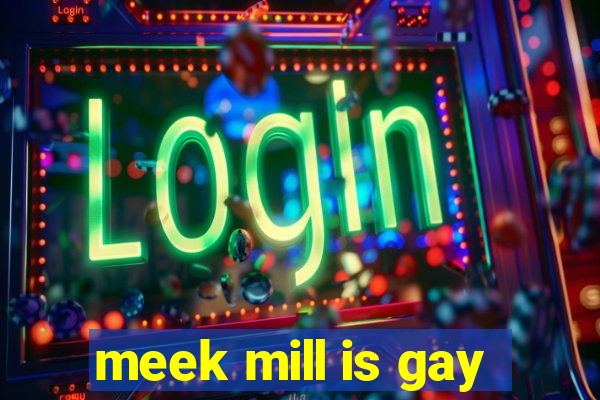 meek mill is gay