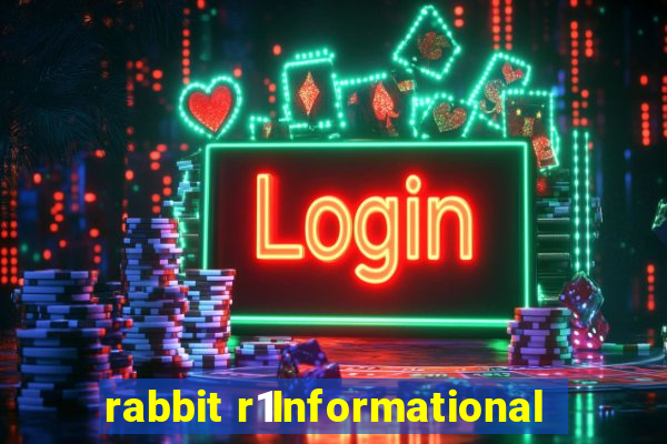 rabbit r1Informational