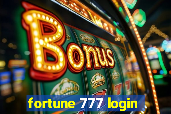 fortune 777 login