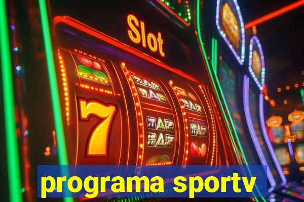 programa sportv