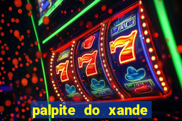 palpite do xande de hoje