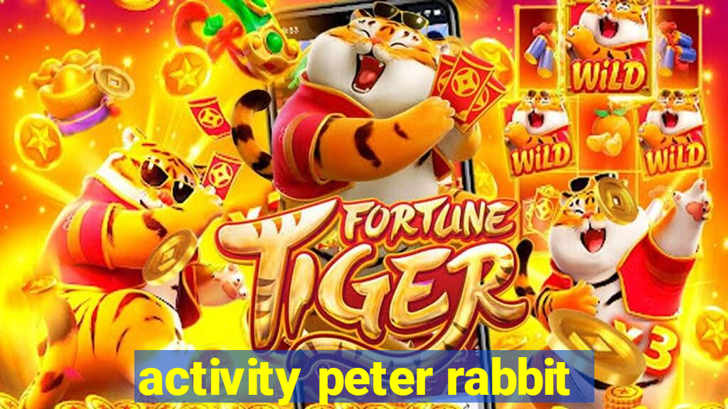 activity peter rabbit