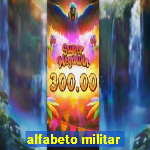 alfabeto militar