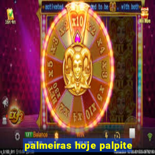 palmeiras hoje palpite