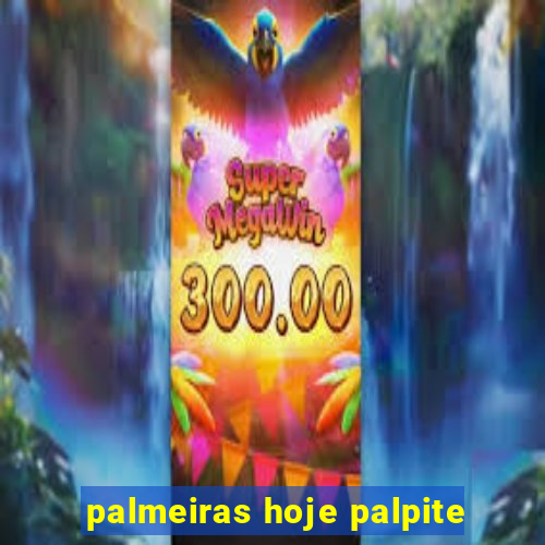 palmeiras hoje palpite