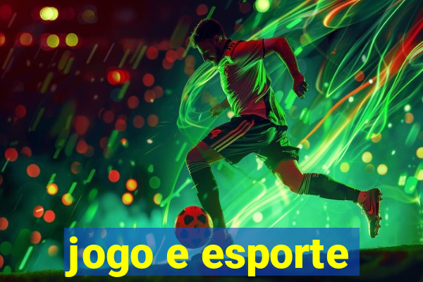 jogo e esporte