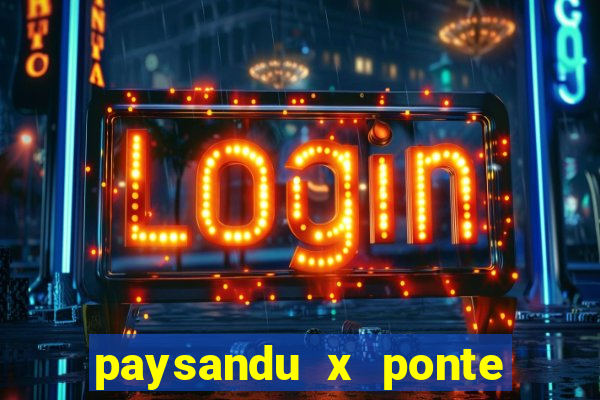 paysandu x ponte preta palpite