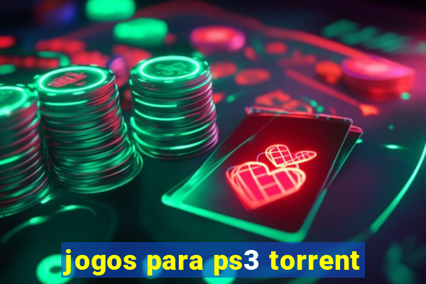 jogos para ps3 torrent