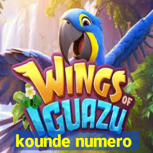 kounde numero