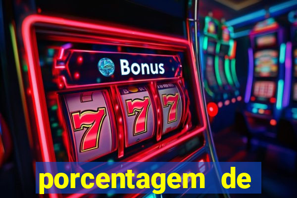 porcentagem de pagamento slots