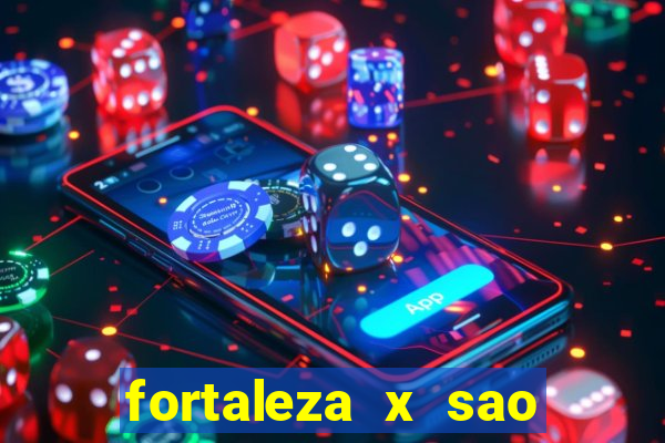 fortaleza x sao paulo palpite