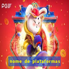 nome de plataformas de jogos